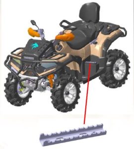 LONCIN XWolf 700 MUD quad bike