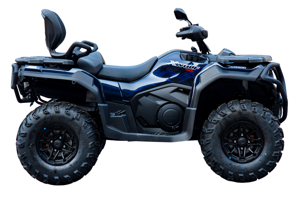 LONCIN XWolf 700 quad bike in blue