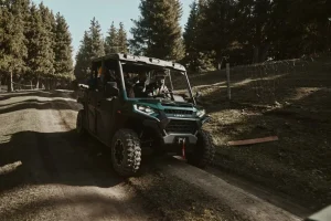 UWolf 1000L on a forest track