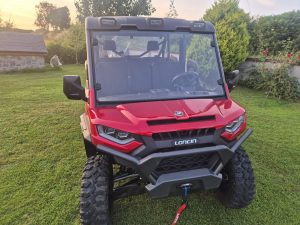 LONCIN UWolf 1000L front view in red
